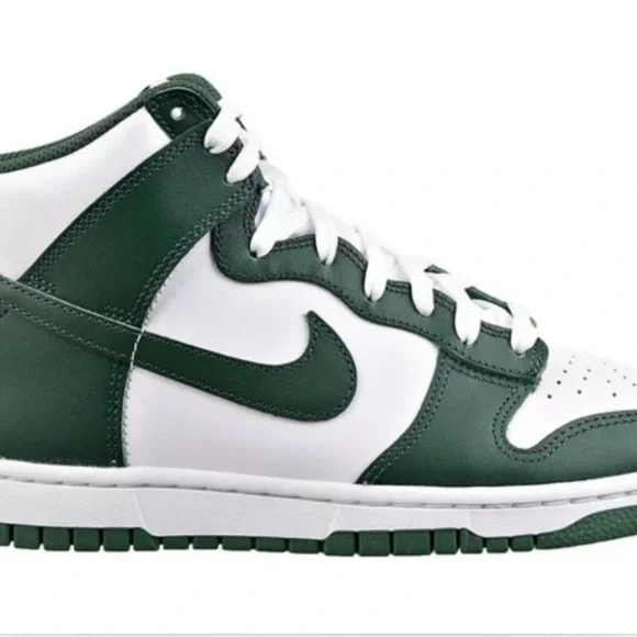 Nike Dunk High Australia Noble Green White Gold DD1399-300 - Picture 7 of 16